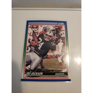 Bo Jackson 1990 Score #10 - Los Angeles Raiders - NFL - Fresh Pull